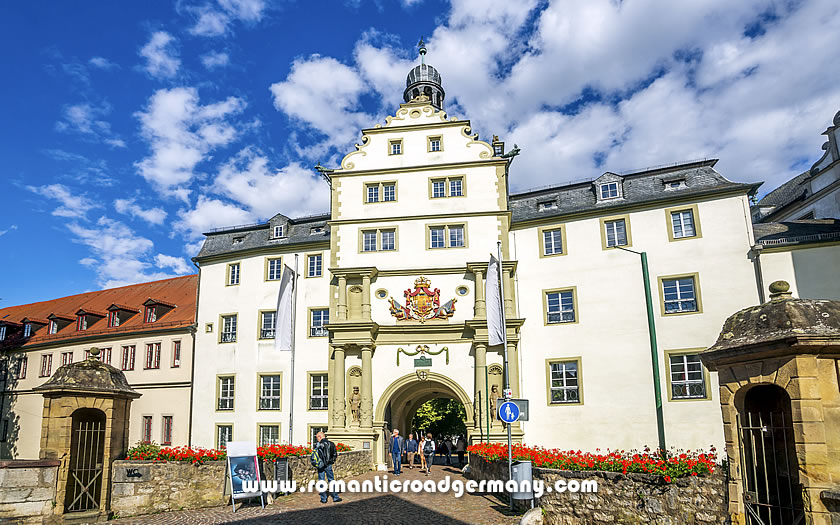 Castle of the Teutonic Order in Bad Mergentheim town centre